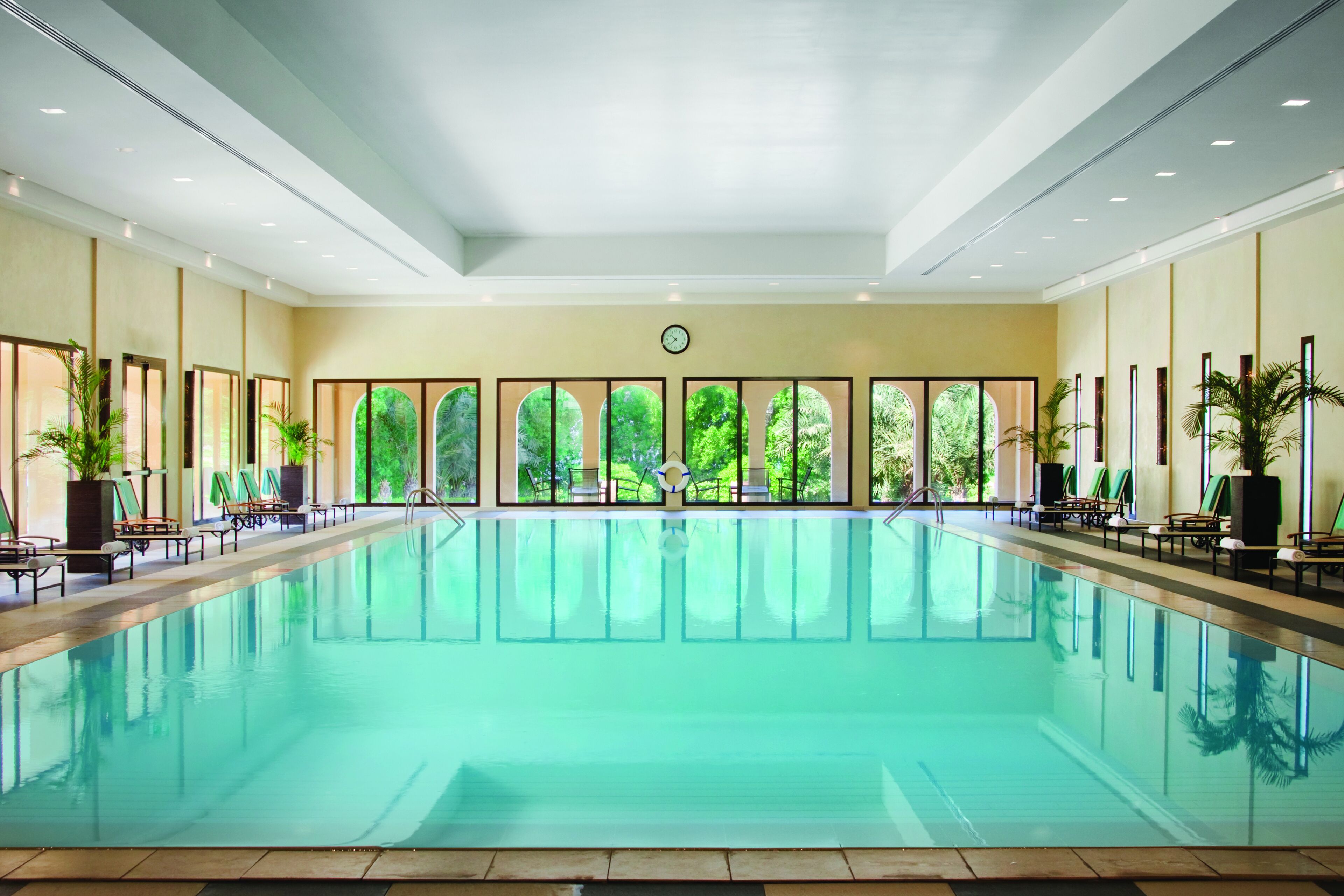 Indoor pool, outdoor pool, open 7:00 AM to 9:00 PM, pool umbrellas