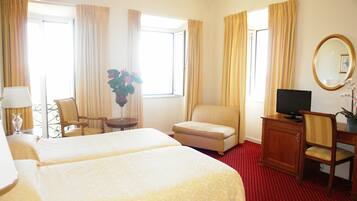 Ropa de cama hipoalergénica y minibar