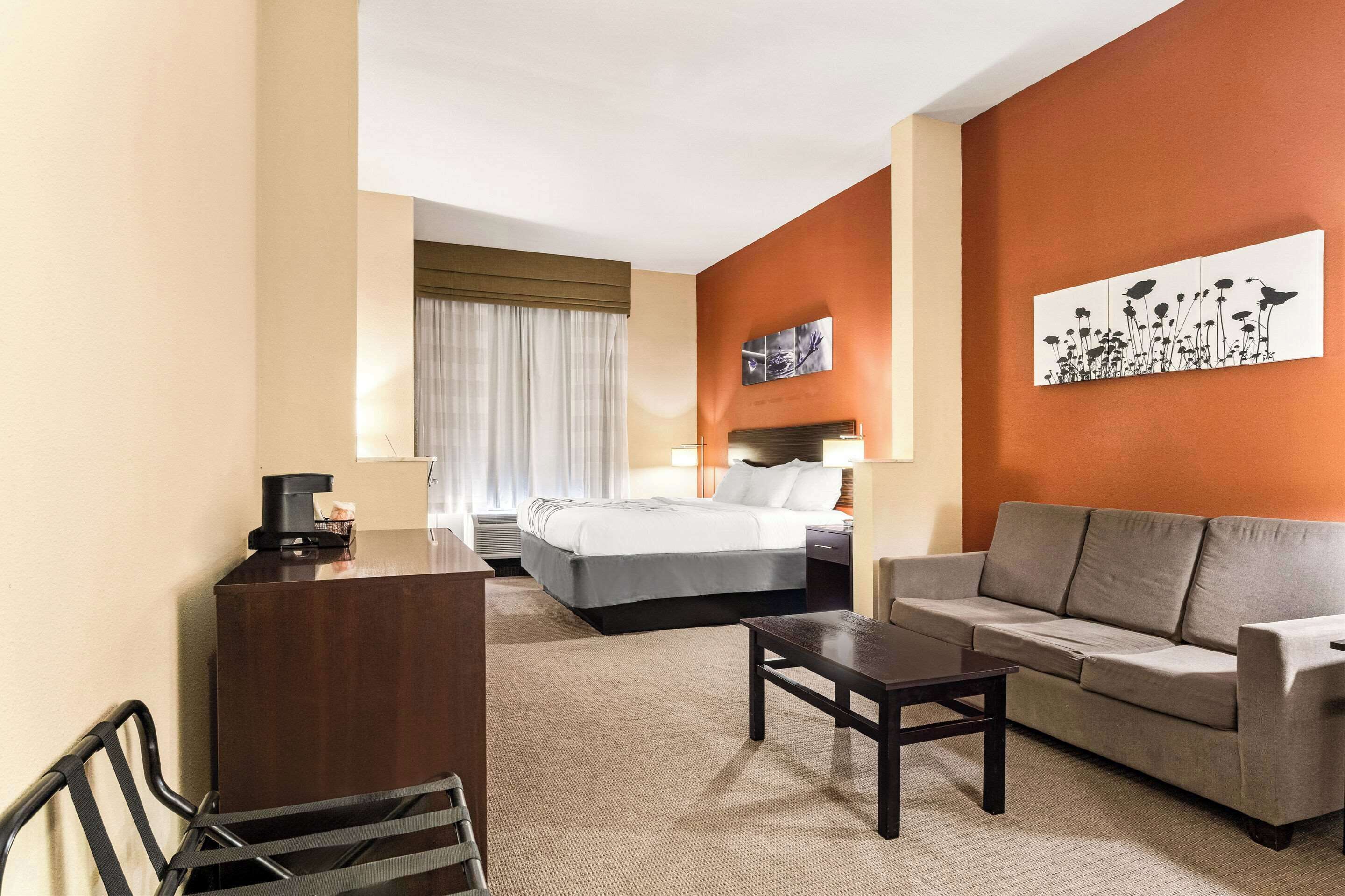 Suite, Non Smoking | Desk, laptop workspace, blackout drapes, iron/ironing board