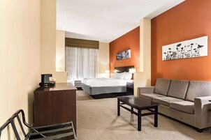 Suite, Non Smoking | Desk, laptop workspace, blackout drapes, iron/ironing board