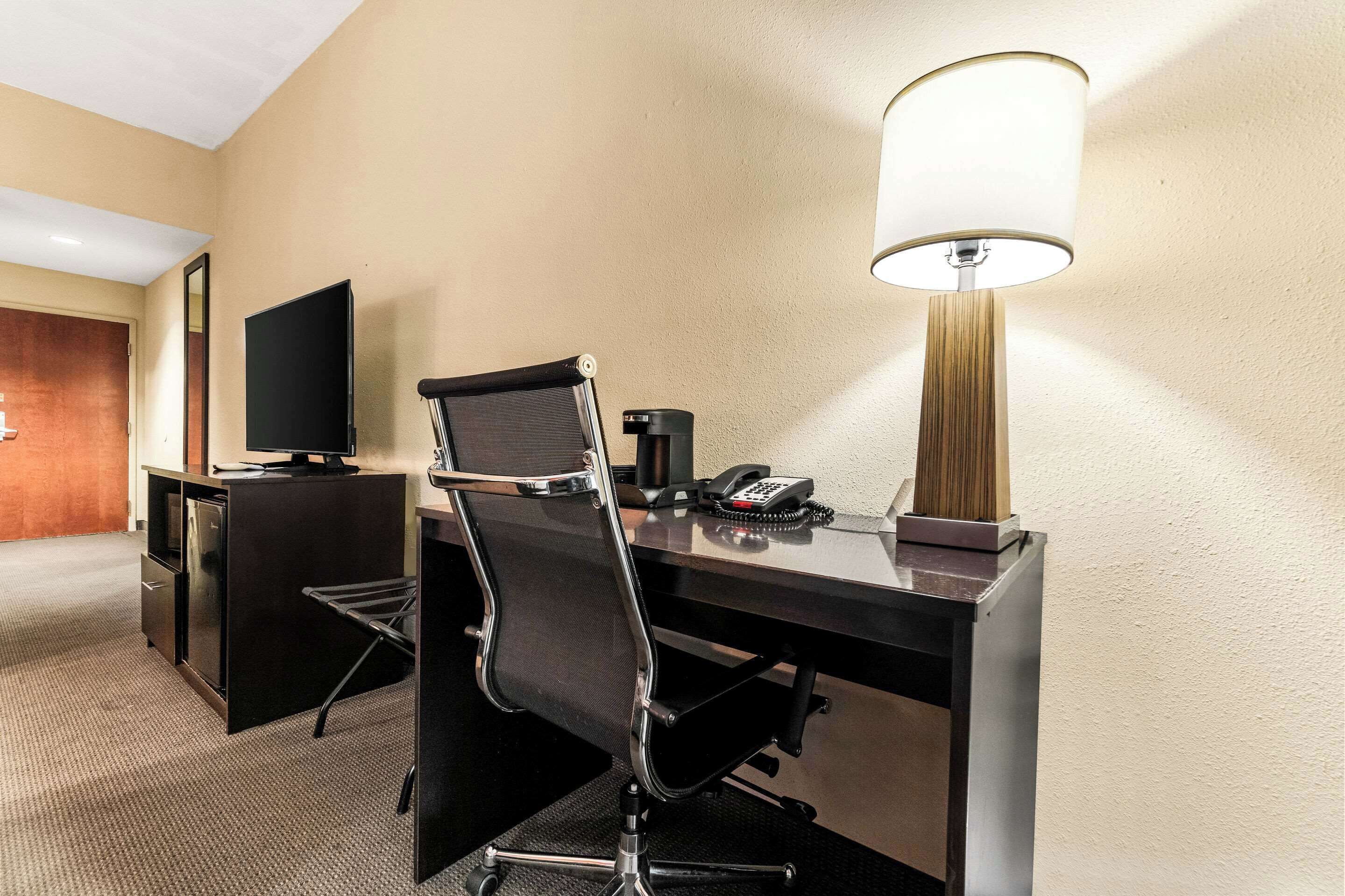 standard room, 2 queen beds, non smoking | desk, laptop workspace, blackout curtains, iron/ironing board