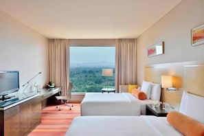 Hypo-allergenic bedding, memory foam beds, minibar, in-room safe