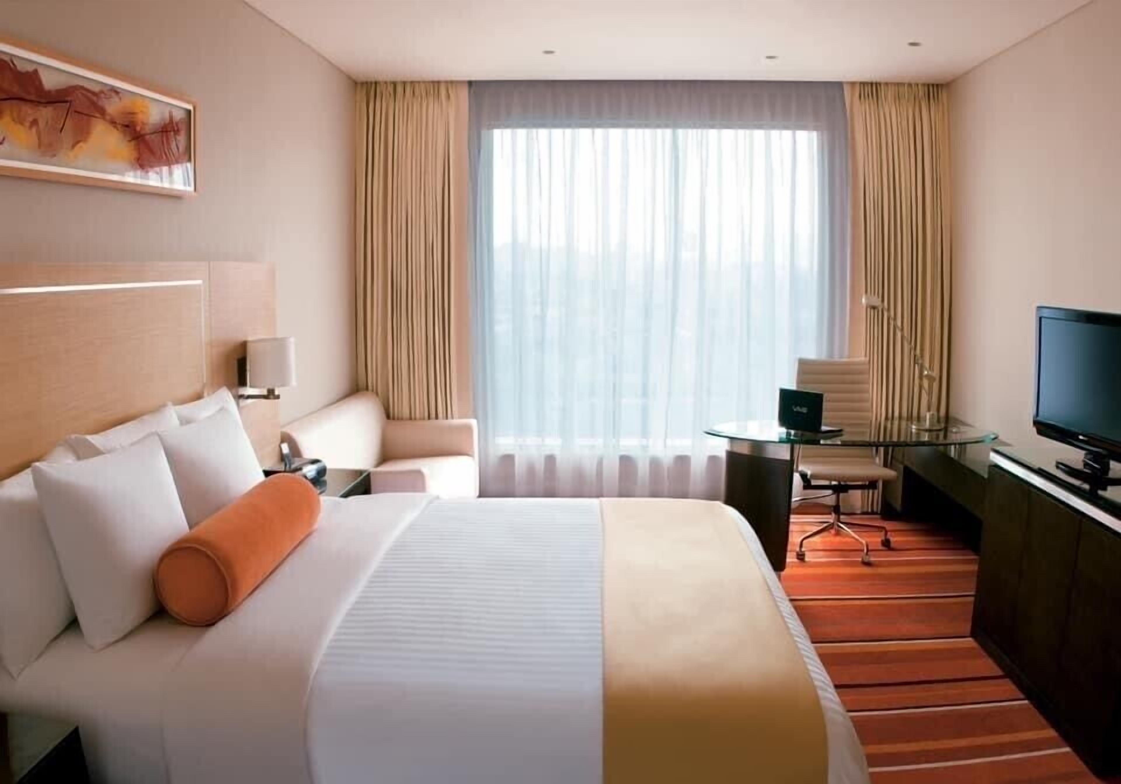 Executive suite, 1 kingsize bed, op Executive verdieping | Hypoallergeen beddengoed, bedden met traagschuimmatrassen, een minibar