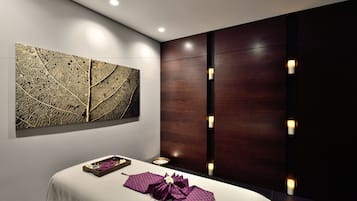 Body treatments, deep-tissue massages, body scrubs, facials