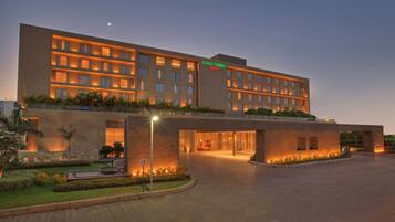 Front of property – evening/night
