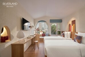 ห้องทวิน (Splendid) | ตู้นิรภัยในห้องพัก, ผ้าม่านกัน แสง, ห้องเก็บเสียง, Wi-Fi ฟรี