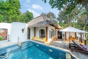 Garden Pool Villa / Included roundtrip shuttle speed boat at Jadet Pier | Terrass/Patio