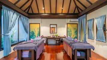 Body treatments, facials, 4 treatment rooms