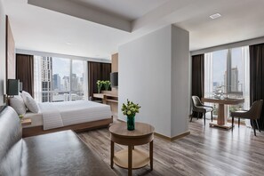 Deluxe-Studio, 1Â King-Bett, Stadtblick | Ausblick vom Zimmer