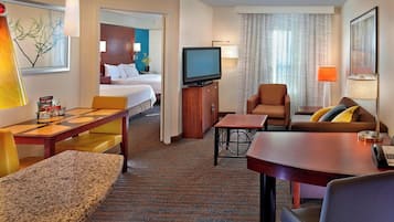 Premium bedding, down duvets, in-room safe, desk