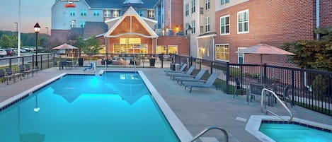 Seasonal outdoor pool