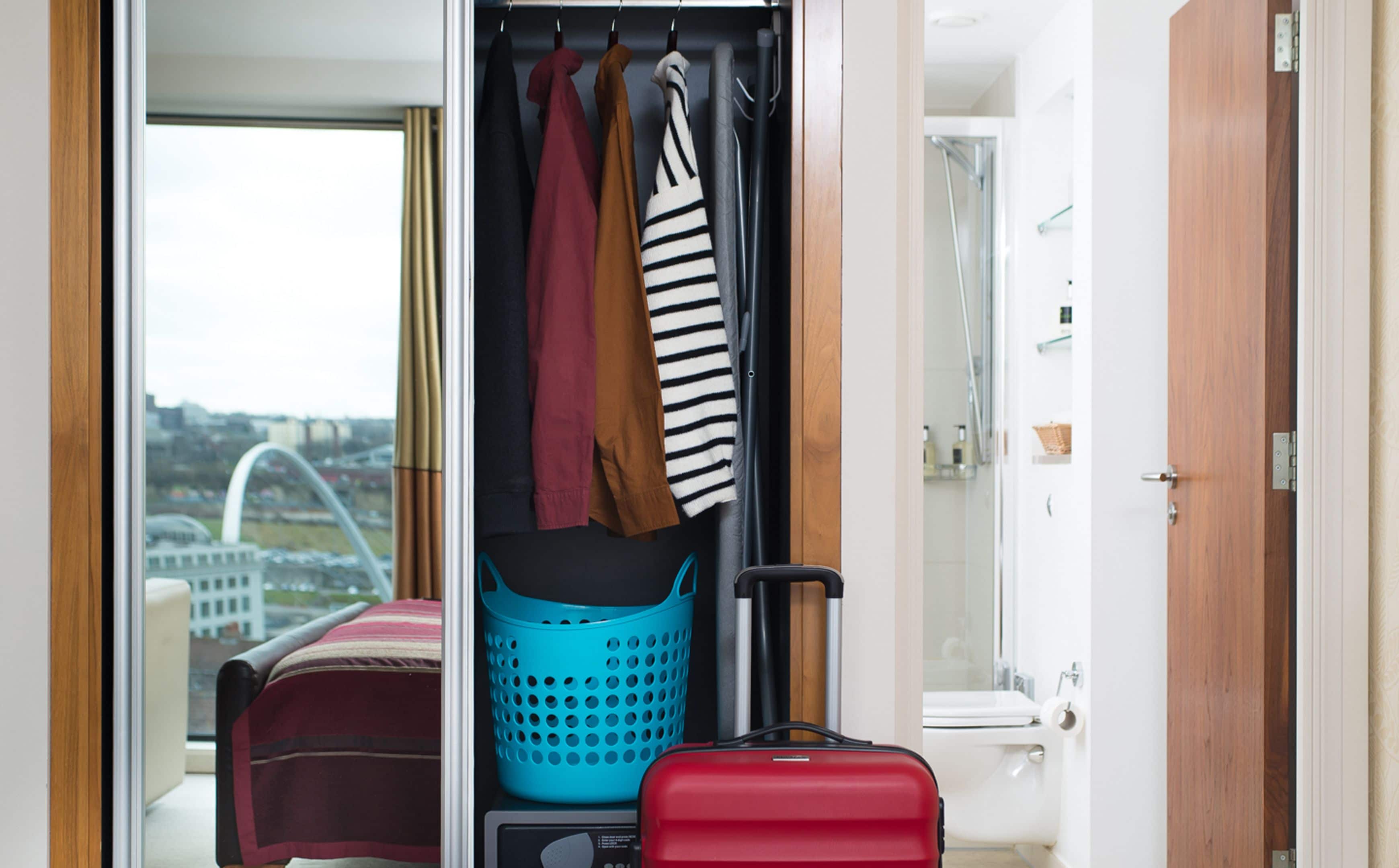 free toiletries, hair dryer, towels, soap