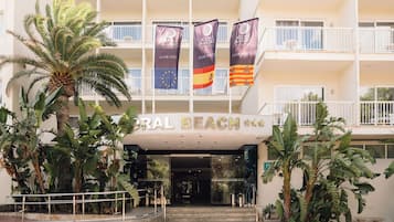 Majoituspaikan julkisivu