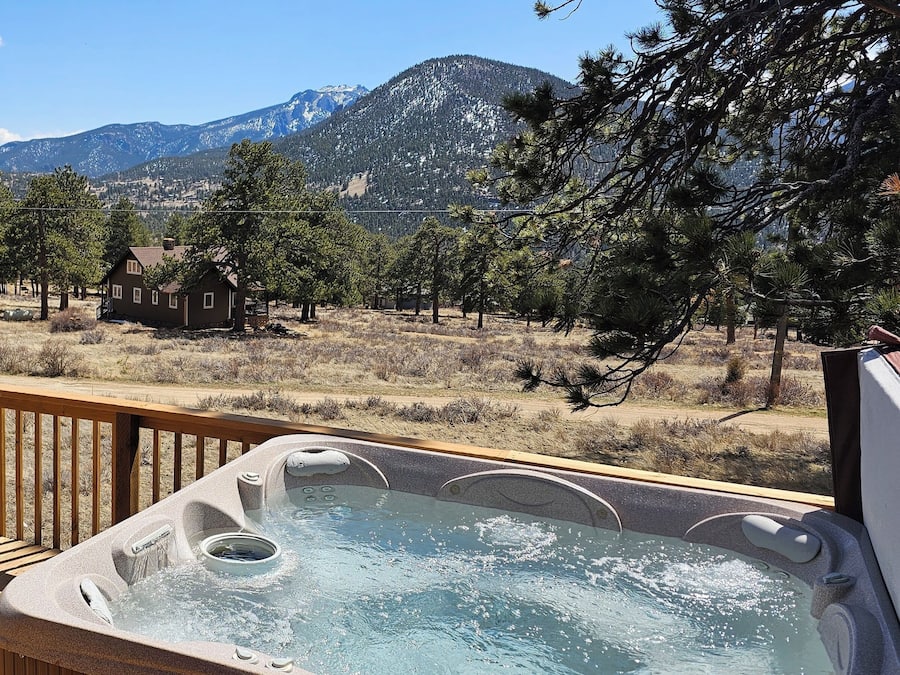 Casa de campo tradicional, 2 quartos, para não fumantes, vista para a montanha | Banheira de hidromassagem particular