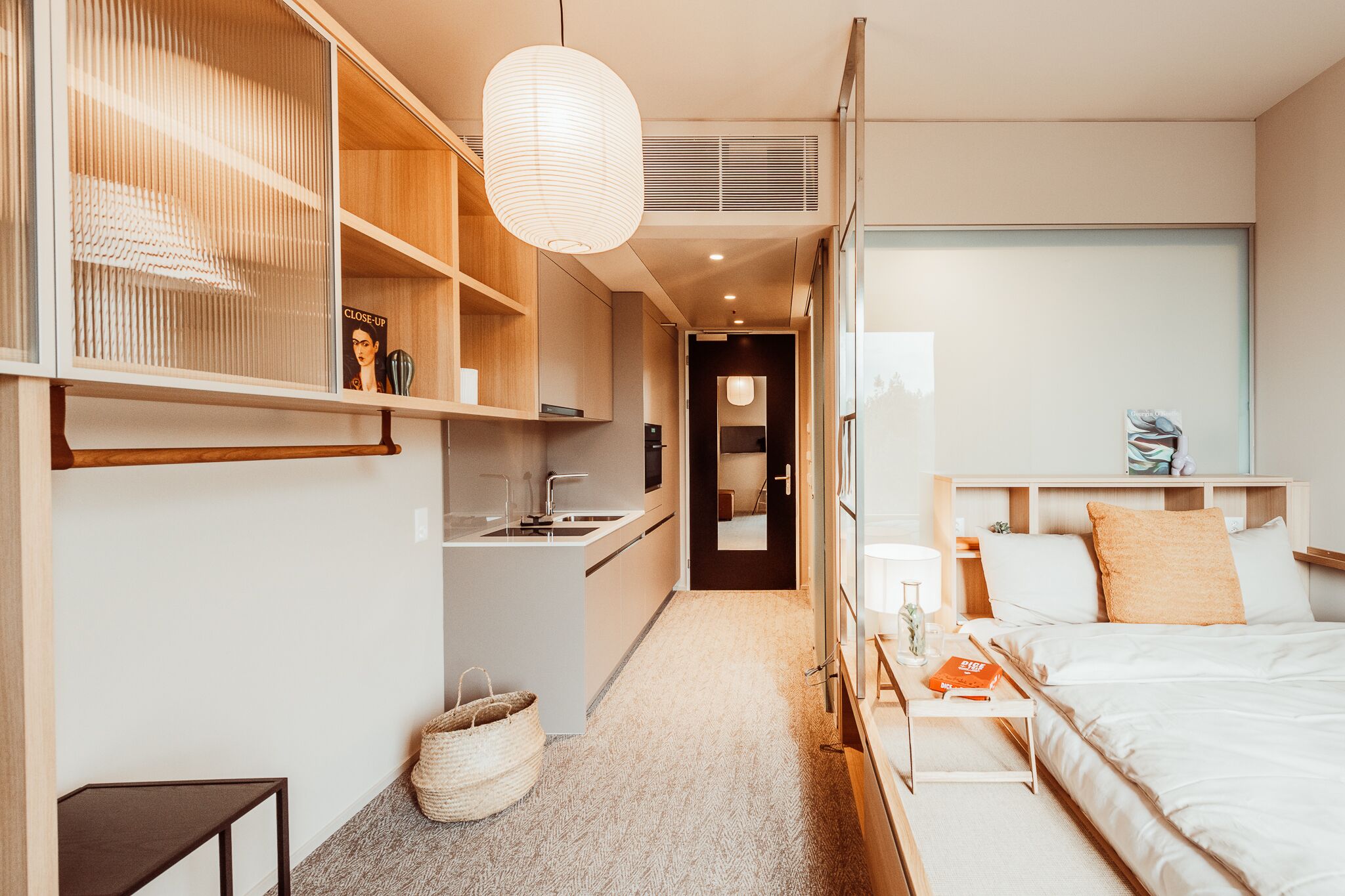 クラシック スタジオスイート ダブルベッド 1 台 | 専用簡易キッチン | 調理器具と食器