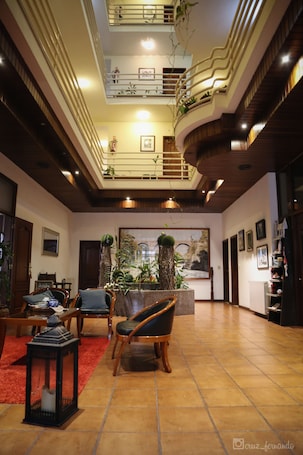 Ingresso interno. Hotel Pantanha Nature & Fitness