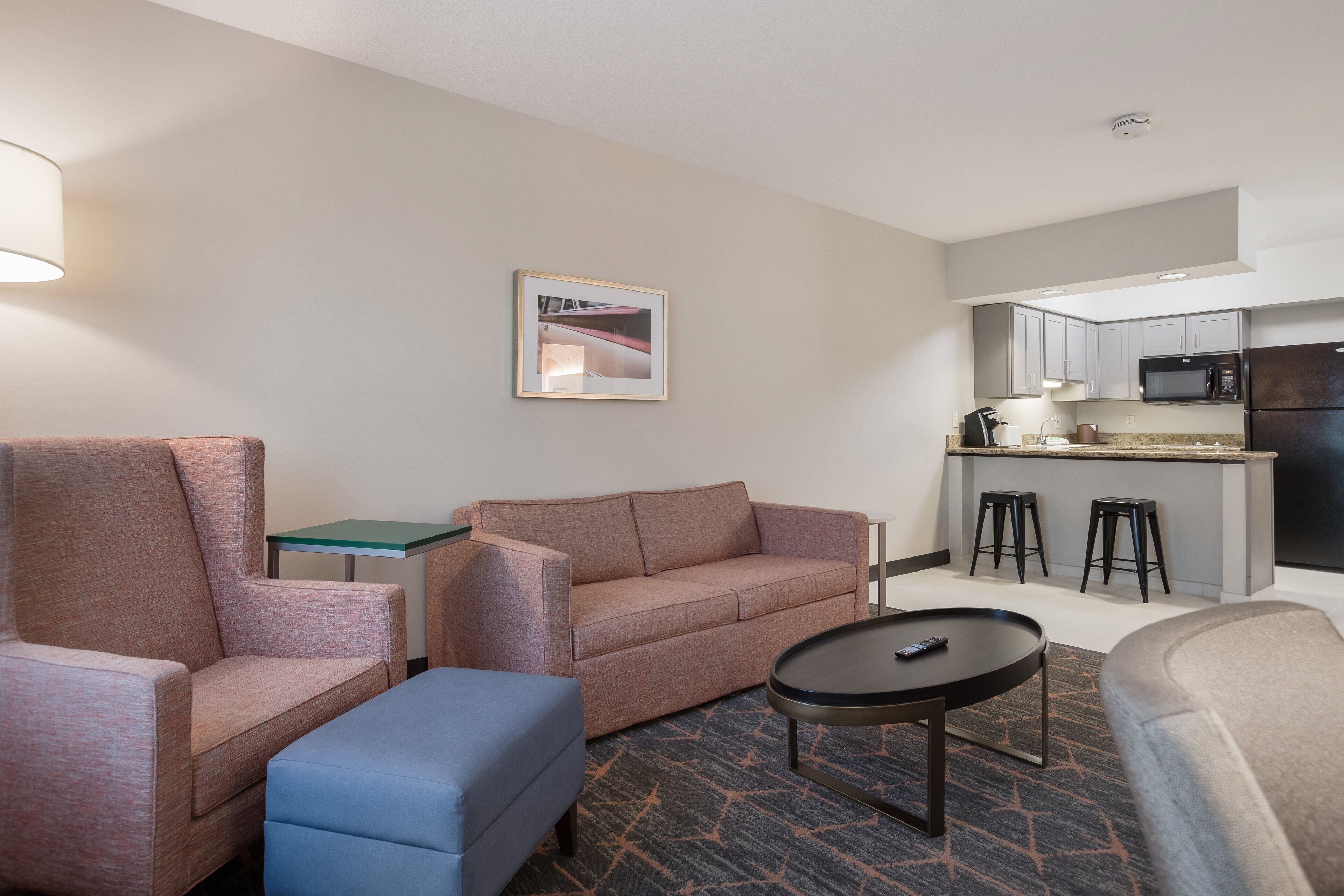 1 bedroom, desk, soundproofing, iron/ironing board