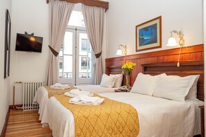 Una cassaforte in camera, Wi-Fi gratuito, lenzuola