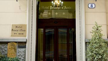 Ingresso della struttura