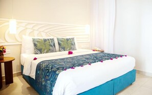 Deluxe Room, Garden Area | In-room safe, free WiFi, bed sheets, alarm clocks - Neptune Village Beach Resort & Spa All Inclusive (Diani Beach)