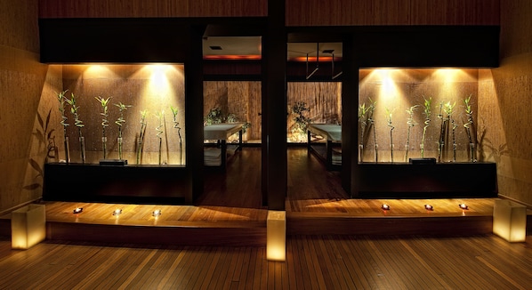 Behandlungsräume für Paare, Aromatherapie, klassische Massagen