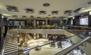 Sitteområde i lobbyen