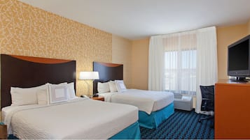 In-room safe, desk, blackout curtains, iron/ironing board