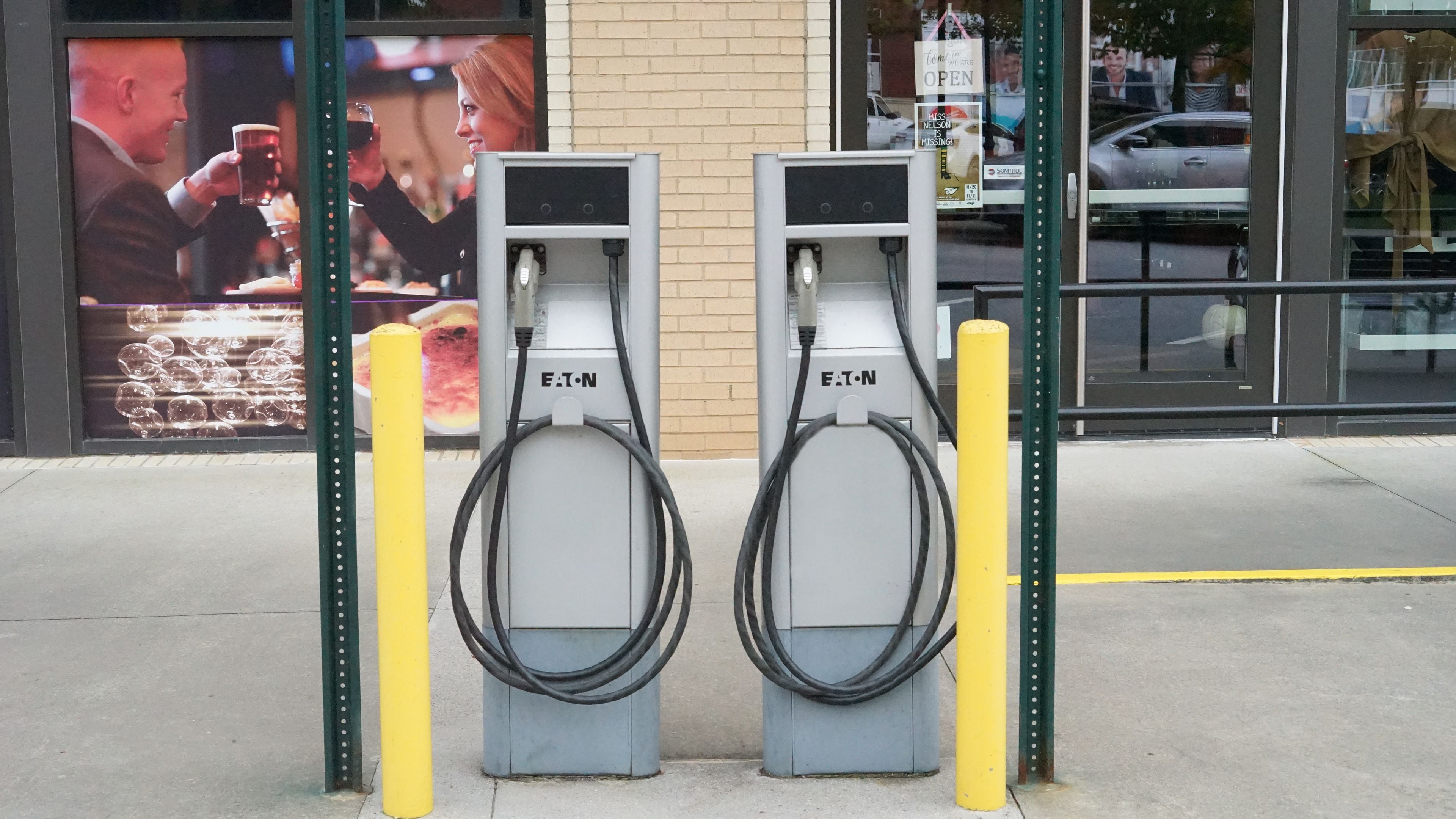 electric vehicle-charging station