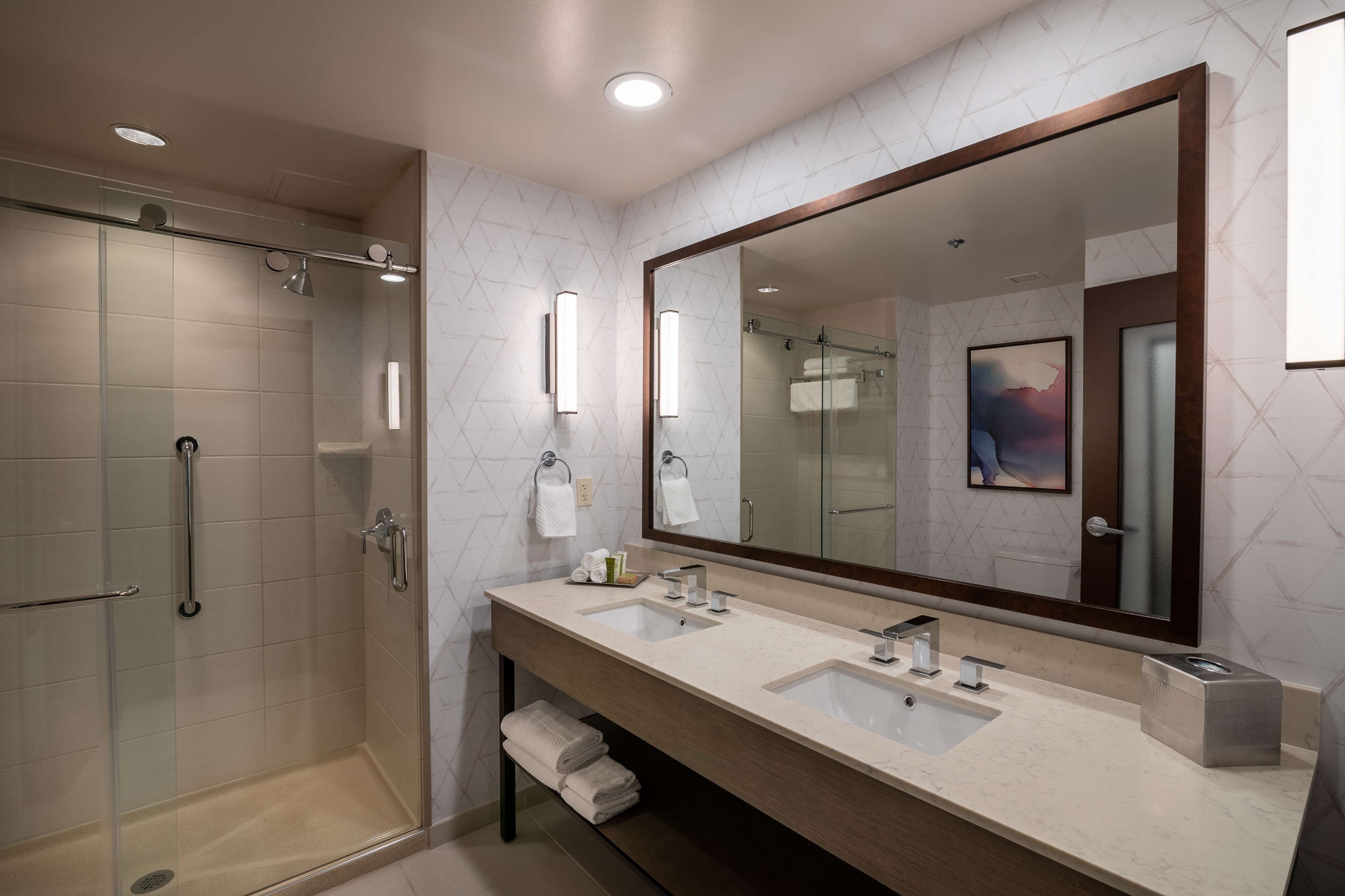 king bed bedroom suite | bathroom shower