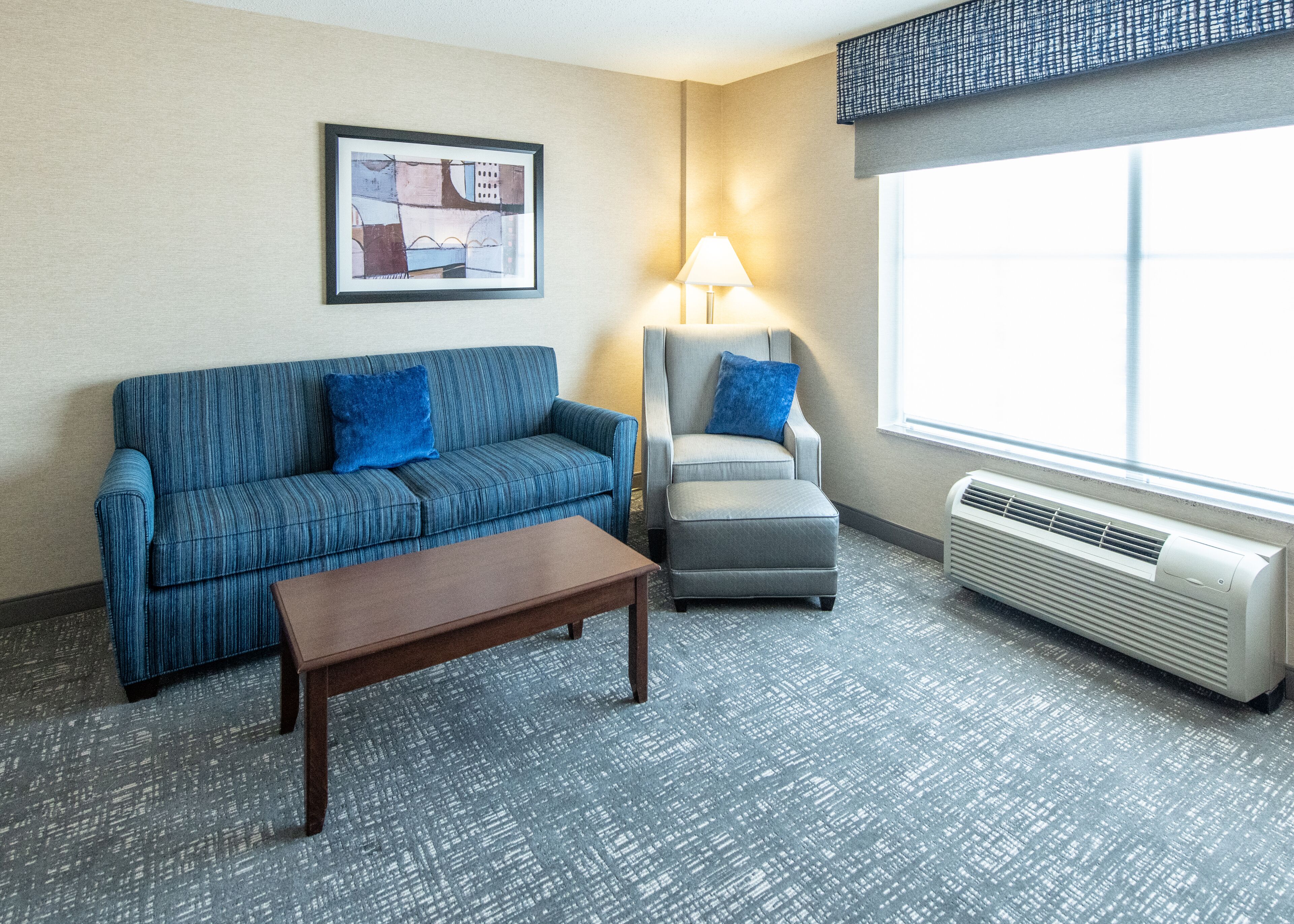 room, 1 king bed with sofa bed, non smoking, refrigerator & microwave | 1 bedroom, hypo-allergenic bedding, desk, laptop workspace