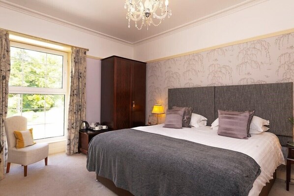 Standard Double or Twin Room | Premium bedding, iron/ironing board, free WiFi, bed sheets - Ees Wyke Country House (Ambleside)