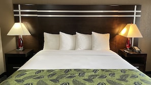 1 bedroom, hypo-allergenic bedding, in-room safe, desk