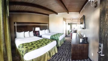 Standard Room, 2 Queen Beds | 1 bedroom, hypo-allergenic bedding, in-room safe, desk
