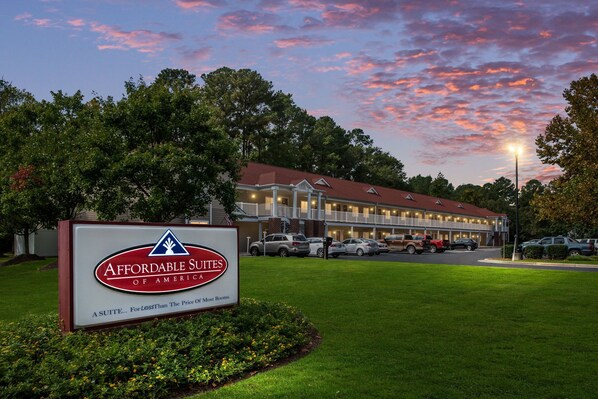 Façade de l’hébergement
