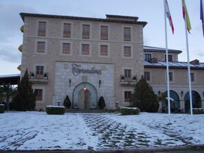 Fassade der Unterkunft