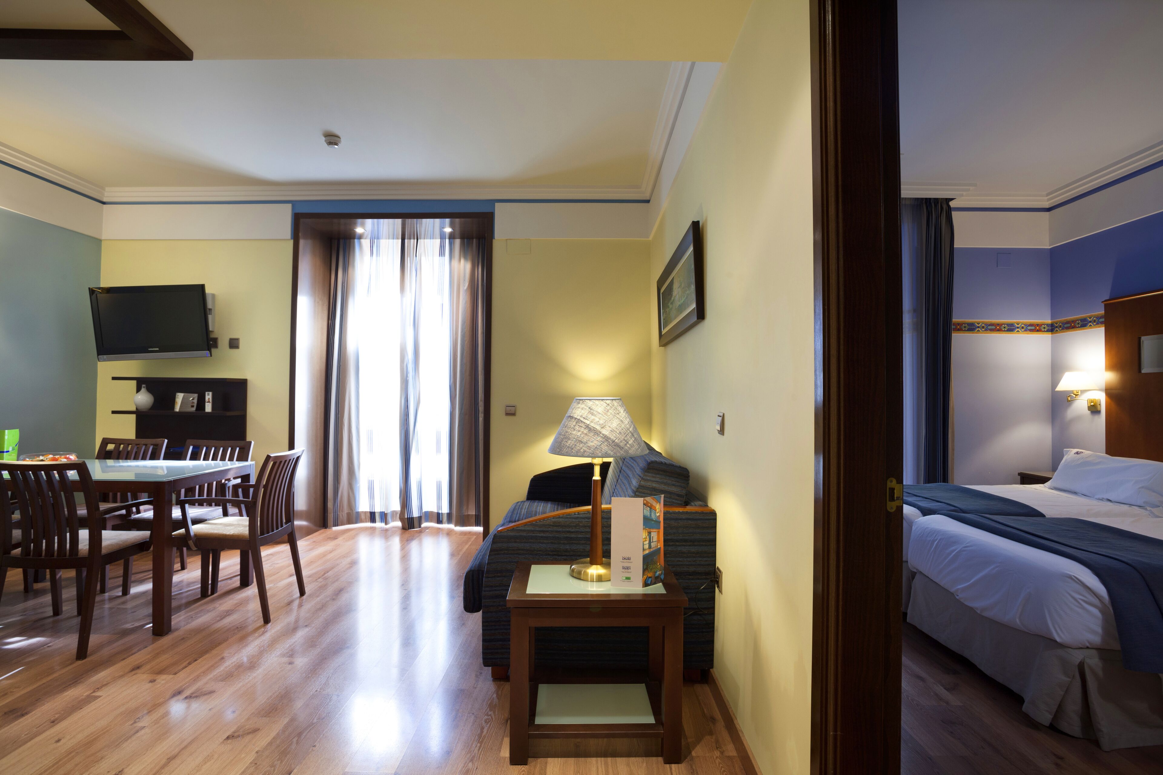 Premium bedding, down duvets, memory-foam beds, in-room safe