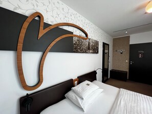 1 habitación y ropa de cama hipoalergénica