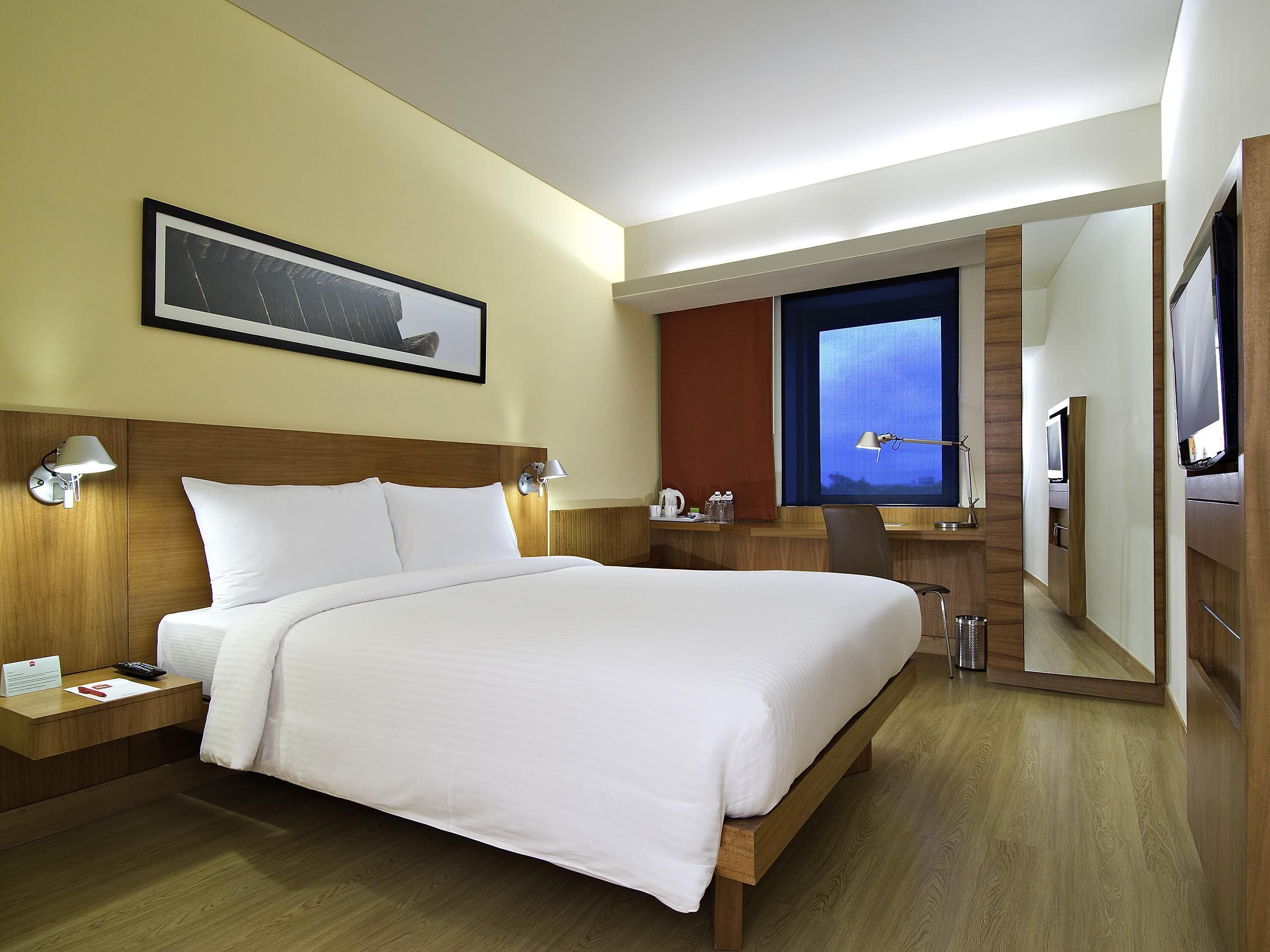 Literie de qualité supérieure, couette en duvet d'oie, minibar