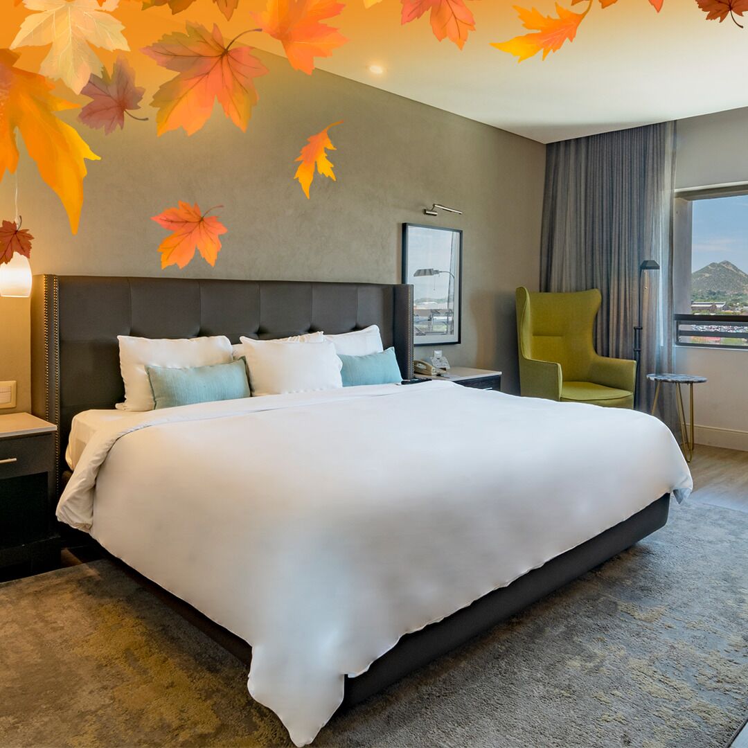 Caja de seguridad en la habitación y escritorio 