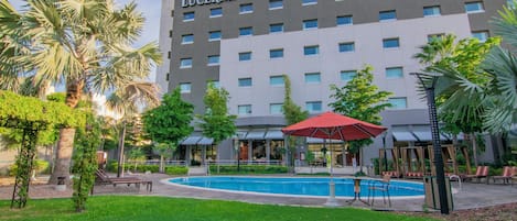 Façade de l’hébergement