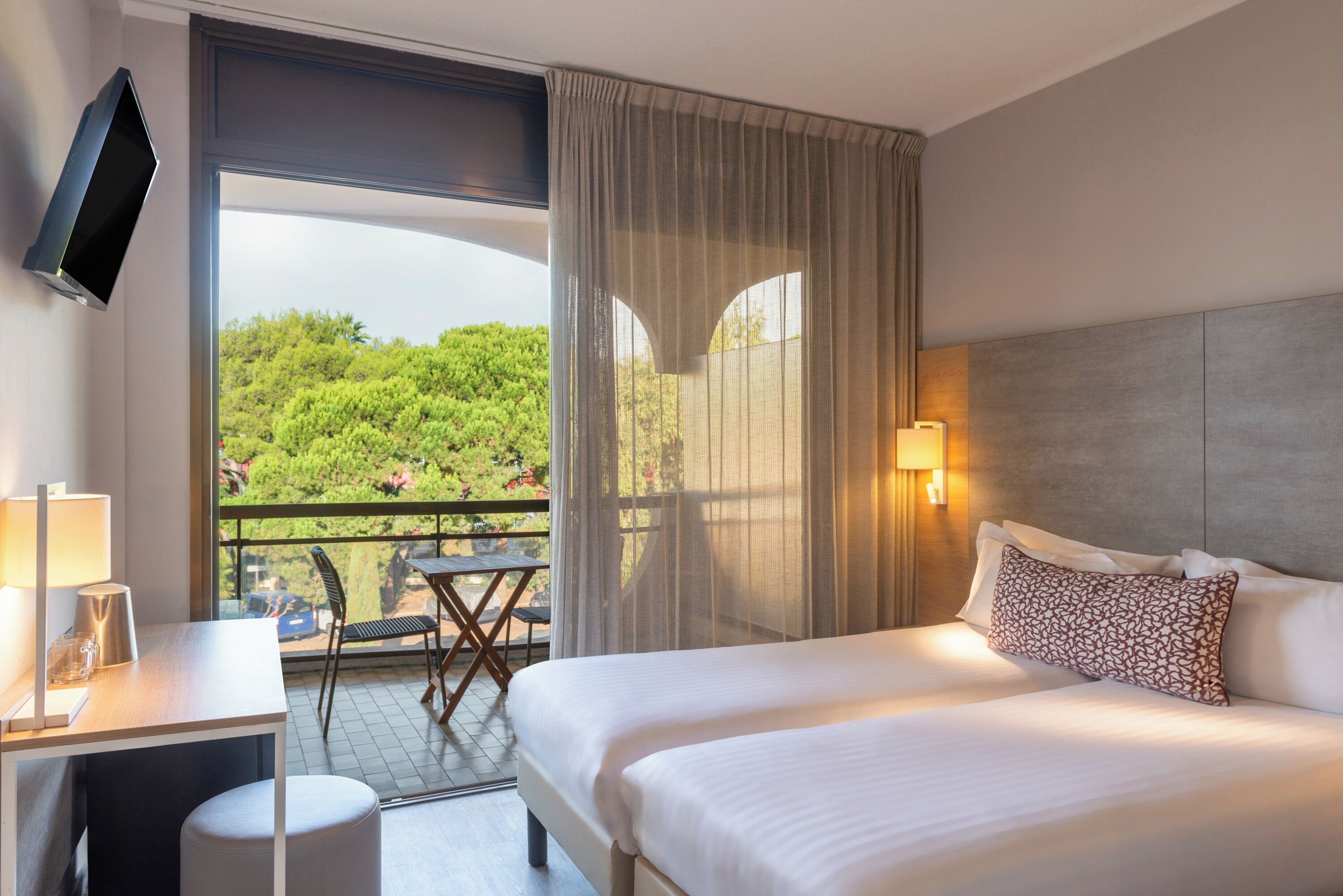 Chambre Twin Standard avec Terrasse