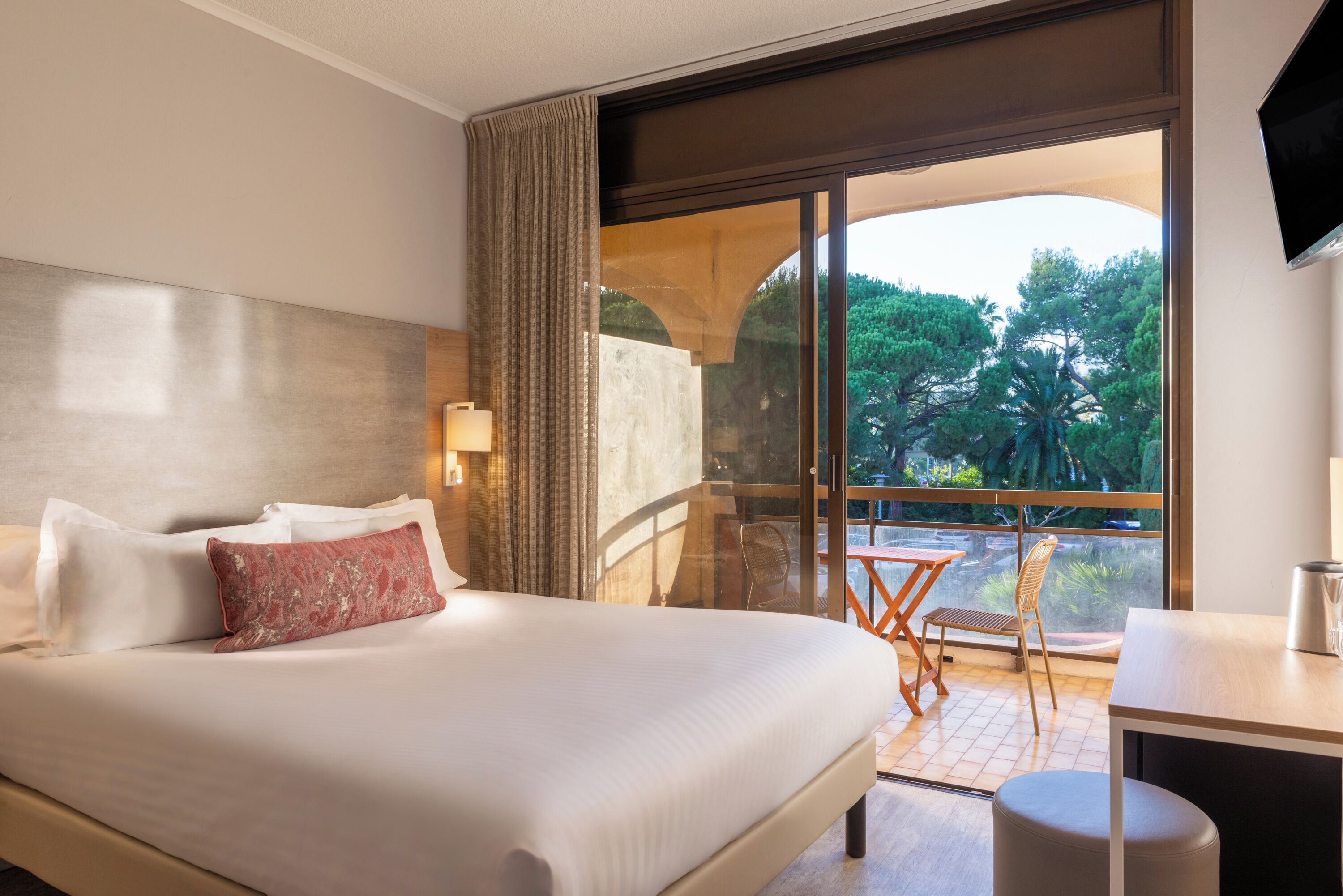 Standard-Doppelzimmer, Terrasse | Ausblick vom Zimmer