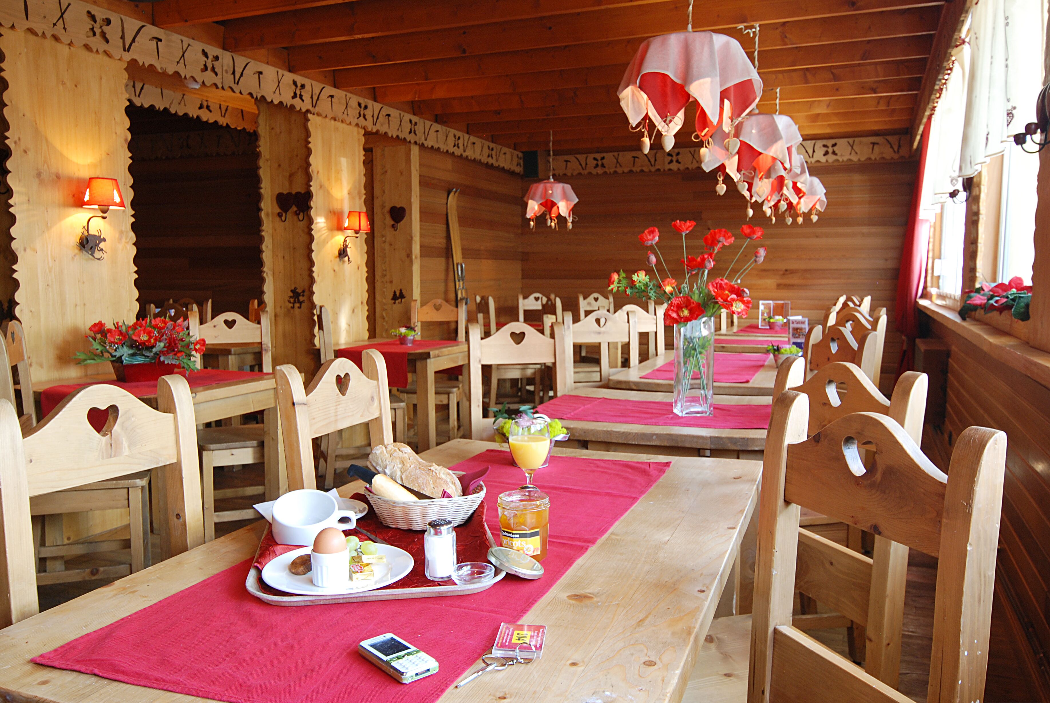 Daily buffet breakfast (EUR 18 per person)