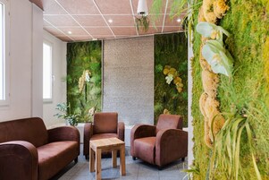 Zona de estar del vestíbulo