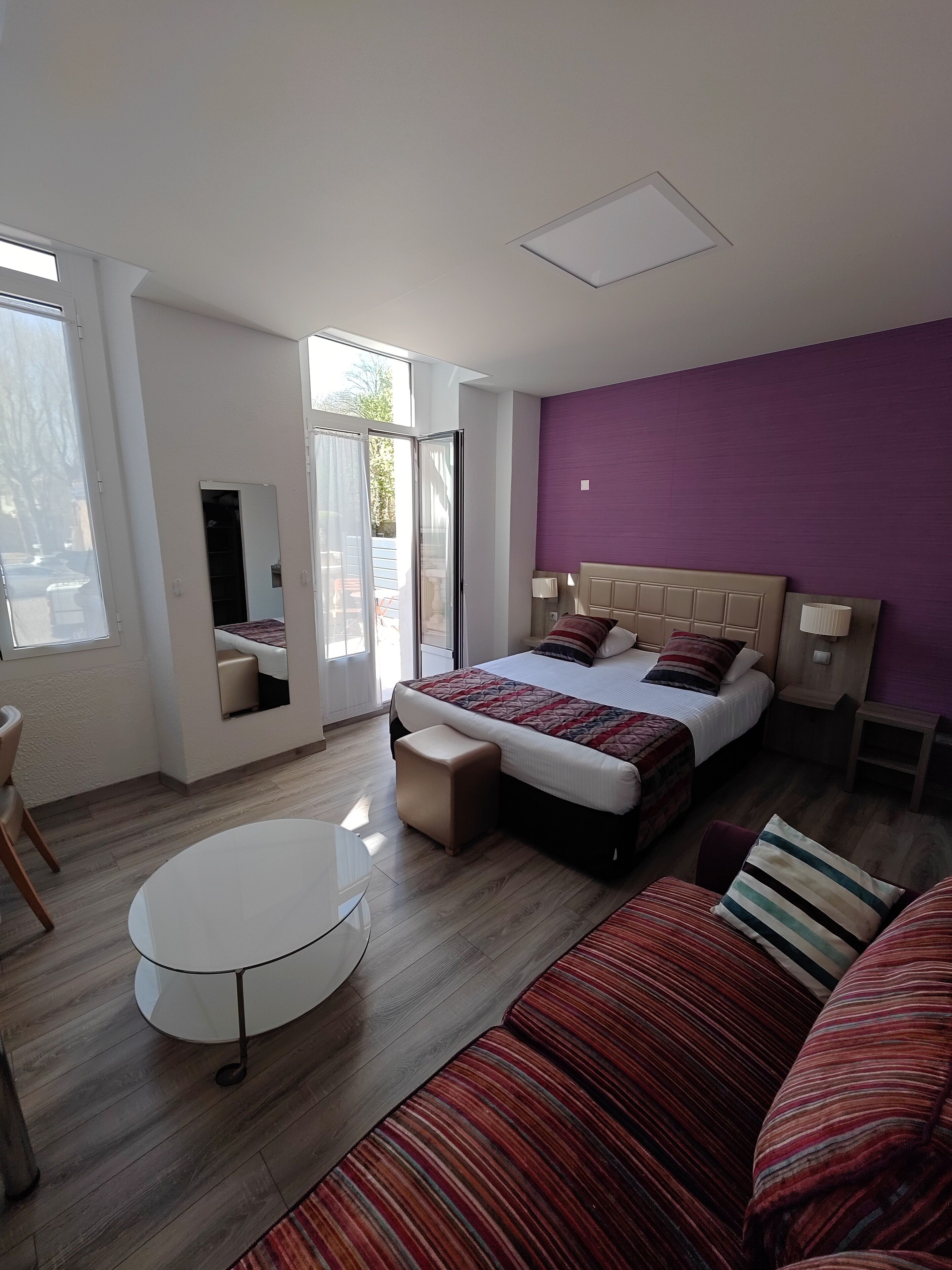 superior quadruple room | individually furnished, desk, soundproofing, iron/ironing board