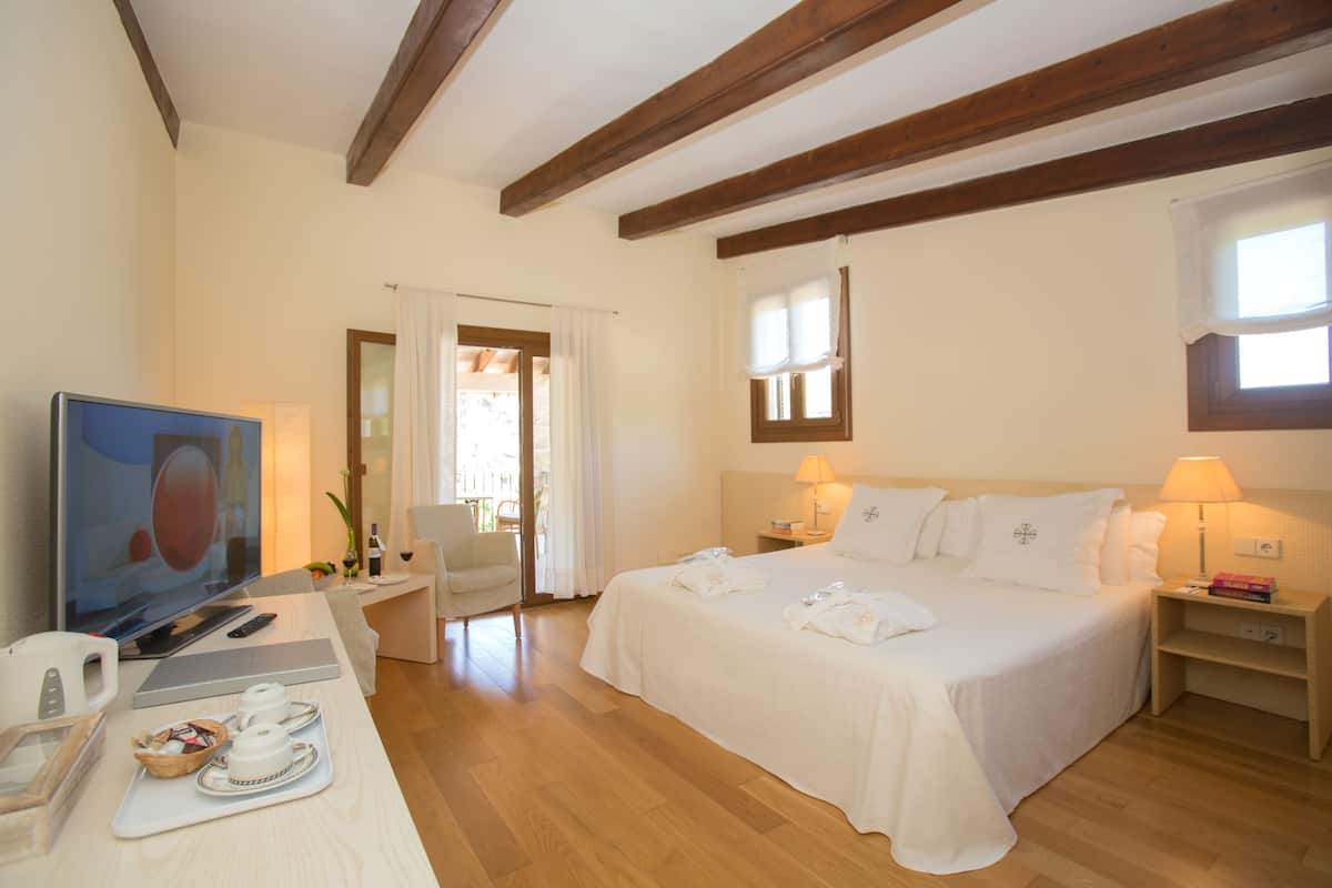 1 Schlafzimmer, hochwertige Bettwaren, Minibar, Zimmersafe