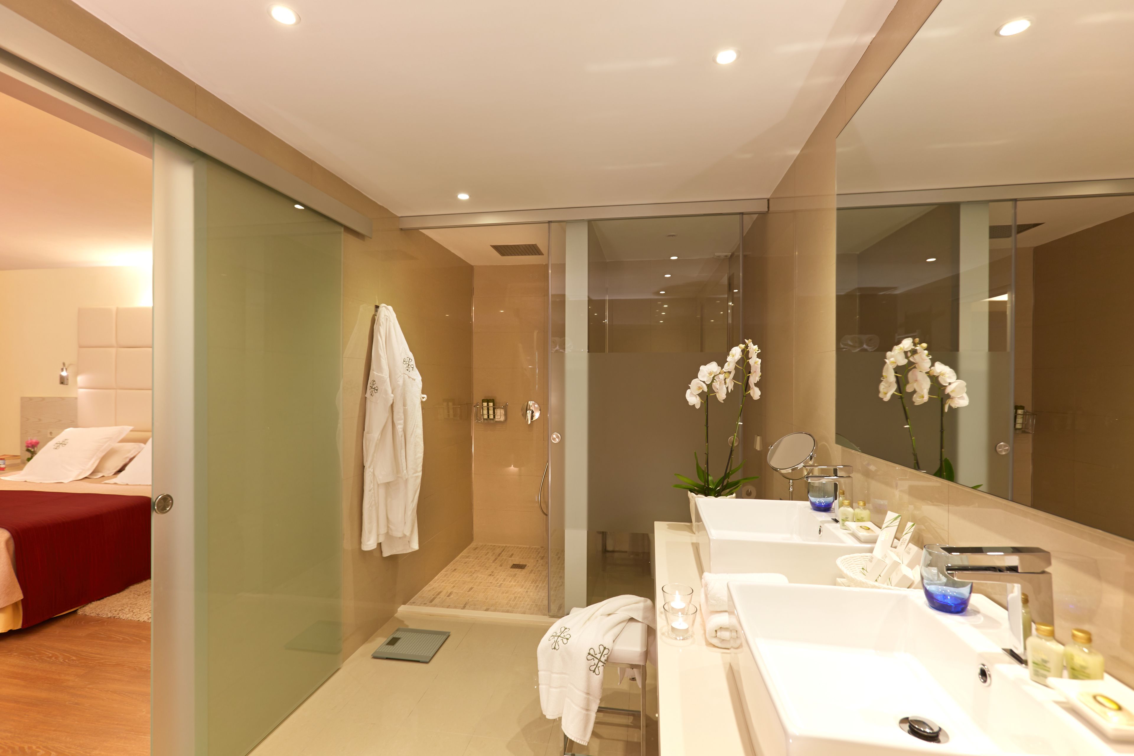 junior suite, terrace | bathroom sink