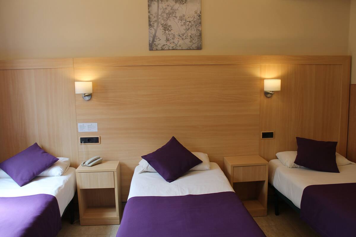 Standard Triple Room, 3 Twin Beds | Minibar, in-room safe, blackout drapes, soundproofing