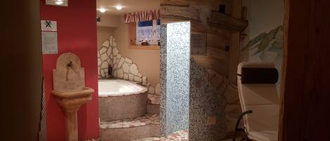 Bain à remous intérieur