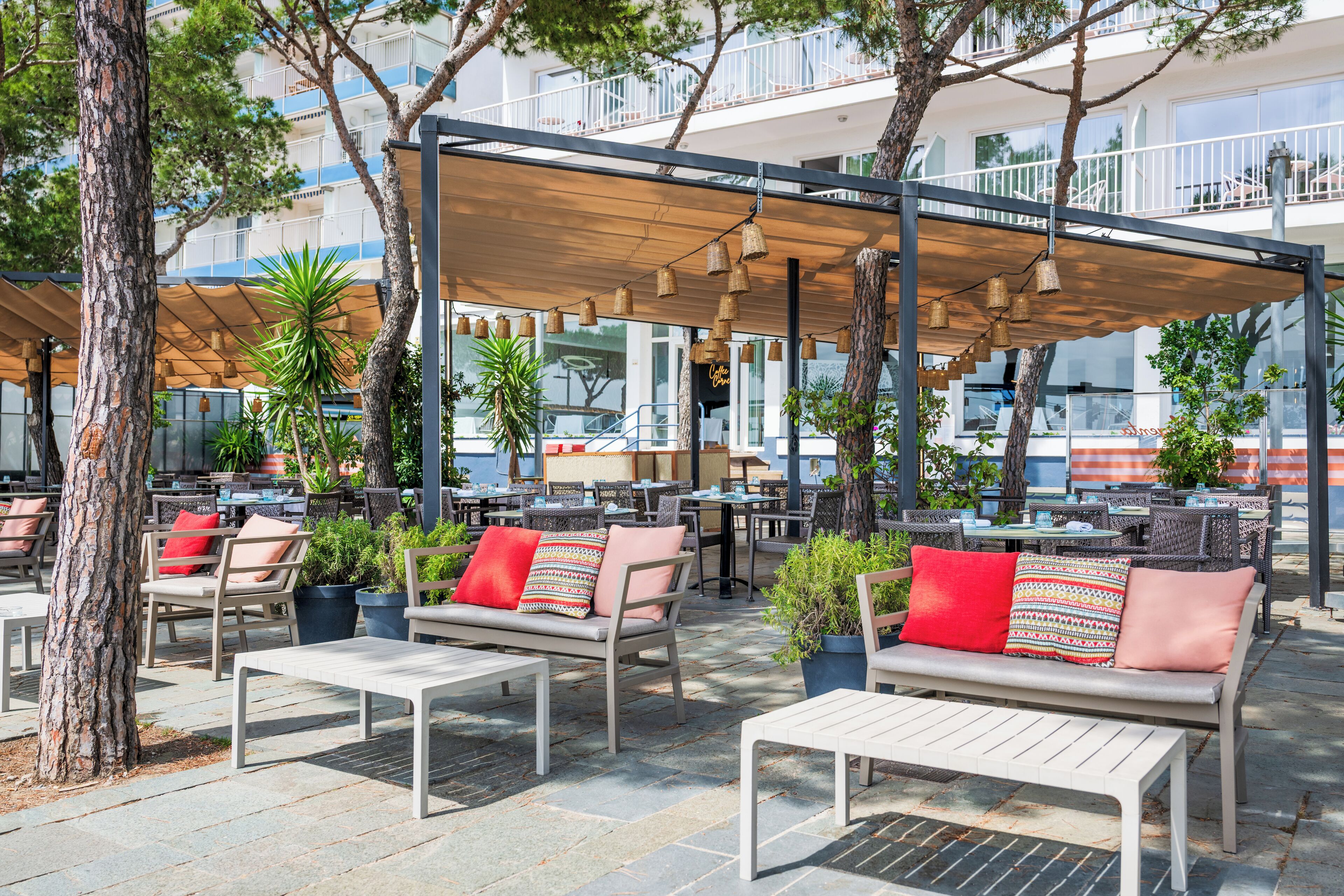 Voorkant van accommodatie